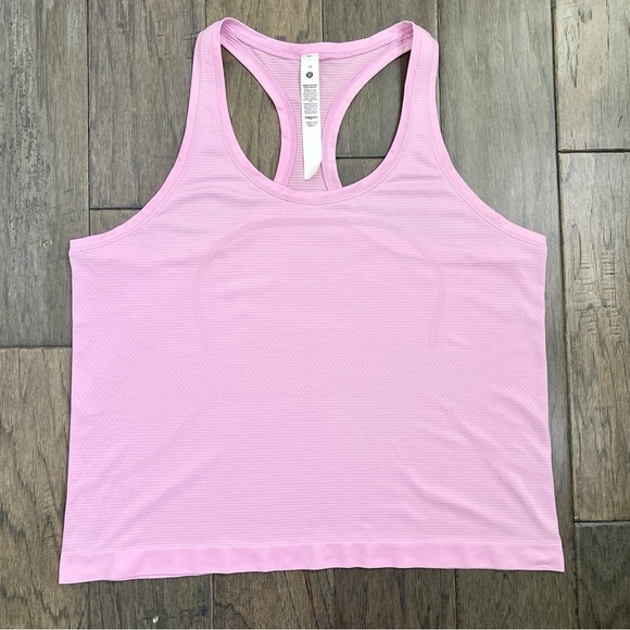 lululemon athletica Tops - Lululemon Swiftly Tech Racerback Tank Top 2.0 *Waist Length Vitapink